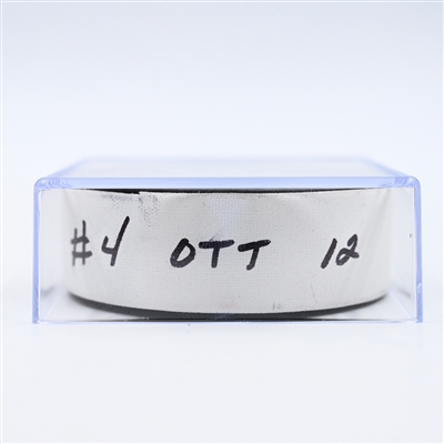 Shane Pinto - Ottawa Senators - Goal Puck - March 3, 2025 vs. Washington Capitals (Capitals' 50th Anniversary Logo)