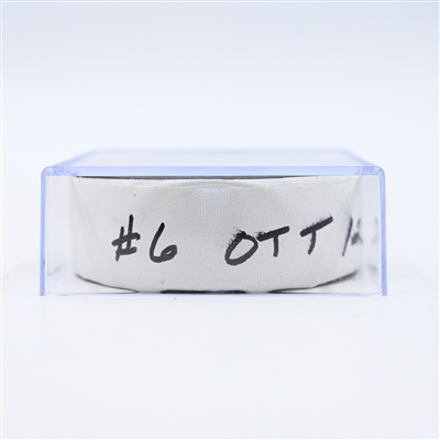 Shane Pinto - Ottawa Senators - Goal Puck - March 3, 2025 vs. Washington Capitals (Capitals' 50th Anniversary Logo)