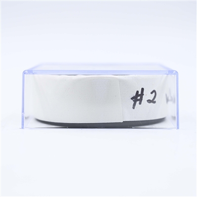 Aliaksei Protas - Washington Capitals - Goal Puck - January 18, 2025 vs. Pittsburgh Penguins (Capitals' 50th Anniversary Logo)