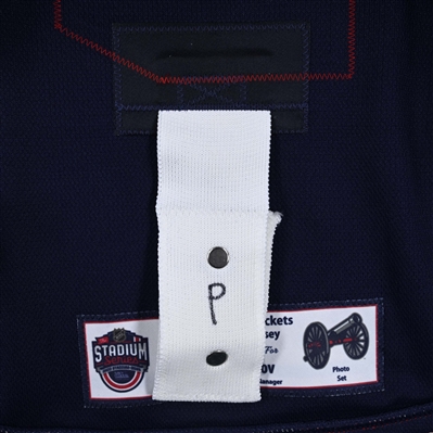 Ivan Provorov - Navy Photo Shoot-Worn Jersey - 2025 Stadium Series