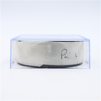 Rasmus Ristolainen - Philadelphia Flyers - Goal Puck - February 22, 2025 vs. Edmonton Oilers (Flyers Logo)