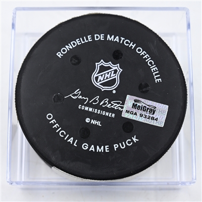 Rasmus Ristolainen - Philadelphia Flyers - Goal Puck - February 25, 2025 vs. Pittsburgh Penguins (Flyers Logo)