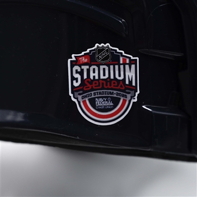 Damon Severson - Navy, Bauer Helmet w/ Bauer Shield - 2025 Stadium Series