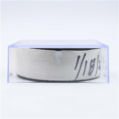 Colton Sissons - Nashville Predators - Goal Puck - January 18, 2025 vs. Minnesota Wild (Predators Logo)