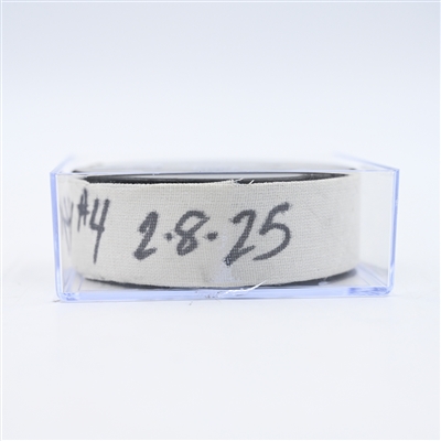 Brady Skjei - Nashville Predators - Goal Puck - February 8, 2025 vs. Buffalo Sabres (Predators Logo)