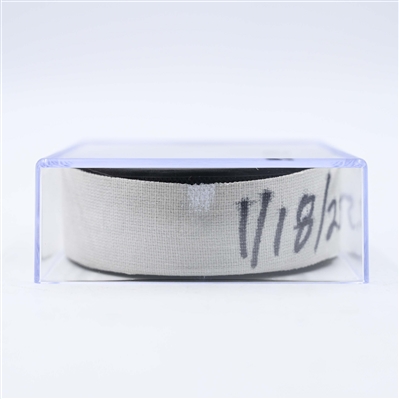Brady Skjei - Nashville Predators - Goal Puck - January 18, 2025 vs. Minnesota Wild (Predators Logo)