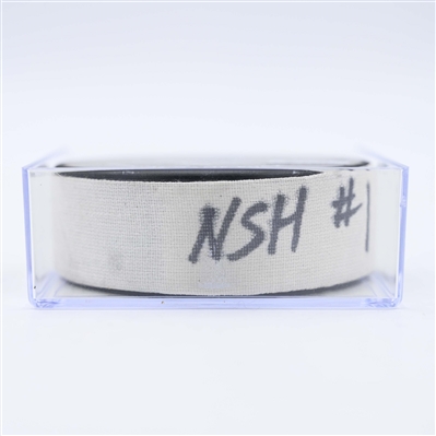 Steven Stamkos - Nashville Predators - Goal Puck - January 16, 2025 vs. Chicago Blackhawks (Predators Logo)