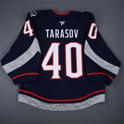 Daniil Tarasov - Navy Photo Shoot-Worn Jersey - 2025 Stadium Series