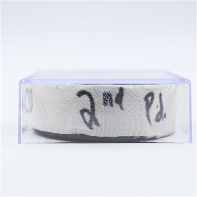 Tomas Tatar - New Jersey Devils - Goal Puck - January 19, 2025 vs. Ottawa Senators (Devils Logo)