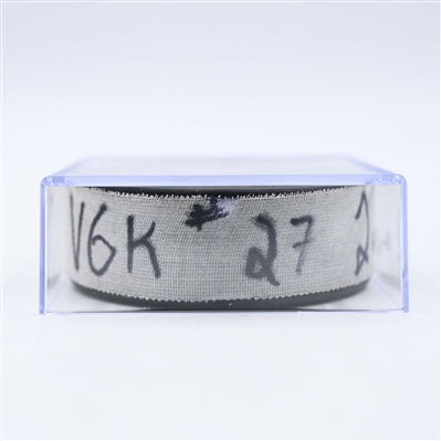 Shea Theodore - Vegas Golden Knights - Goal Puck - February 6, 2025 vs. New Jersey Devils (Devils Logo)