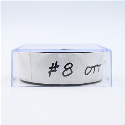 Brady Tkachuk - Ottawa Senators - Goal Puck - March 3, 2025 vs. Washington Capitals (Capitals' 50th Anniversary Logo)