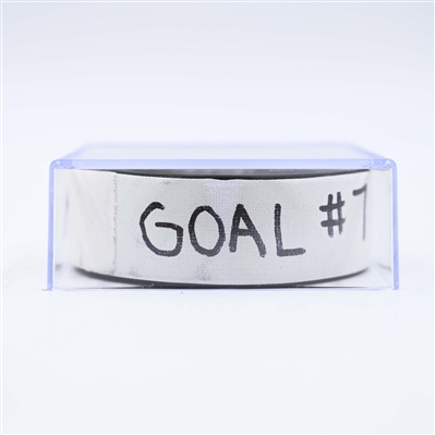 Matthew Tkachuk - Florida Panthers - Goal Puck - February 4, 2025 vs. Washington Capitals (Capitals' 50th Anniversary Logo)
