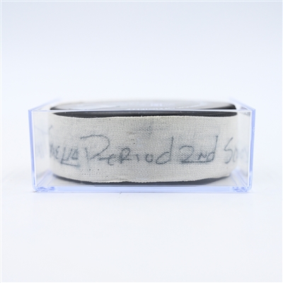Yakov Trenin - Minnesota Wild - Goal Puck - February 8, 2025 vs. New York Islanders (Wild Logo)
