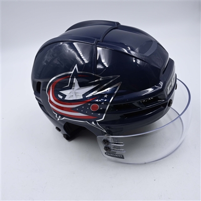 Dmitri Voronkov - Navy, CCM Helmet w/ Bauer Shield - 2025 Stadium Series