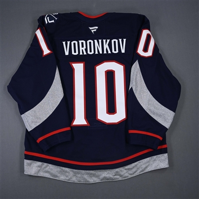 Dmitri Voronkov - Navy Photo Shoot-Worn Jersey - 2025 Stadium Series