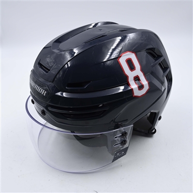 Zach Werenski - Navy, Warrior Helmet w/ Oakley Shield - 2025 Stadium Series