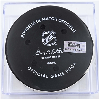 Tom Wilson - Washington Capitals - Goal Puck - February 4, 2025 vs. Florida Panthers (Capitals' 50th Anniversary Logo)