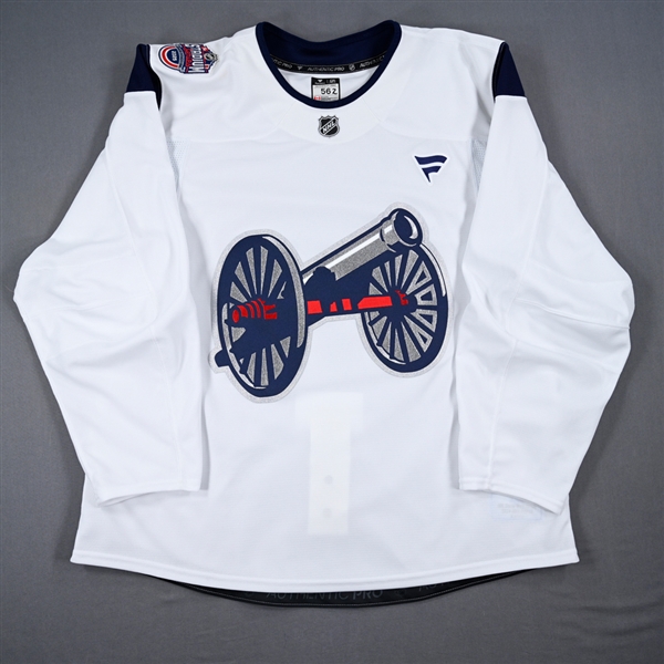 Jake Christiansen - White Practice-Worn Jersey - 2025 Stadium Series