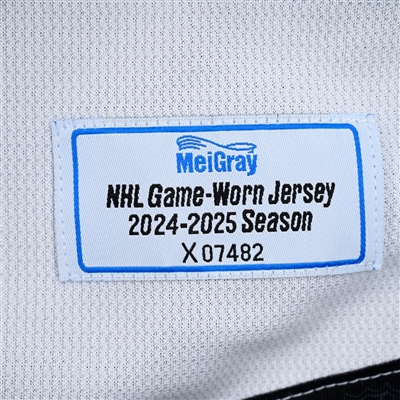 Jake Christiansen - White Practice-Worn Jersey - 2025 Stadium Series