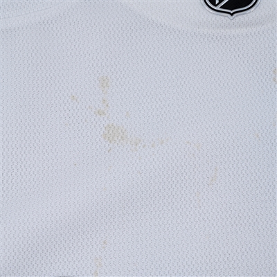 Damon Severson - White Practice-Worn Jersey - 2025 Stadium Series