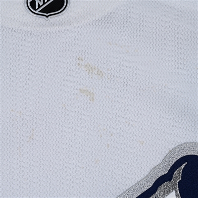 Damon Severson - White Practice-Worn Jersey - 2025 Stadium Series