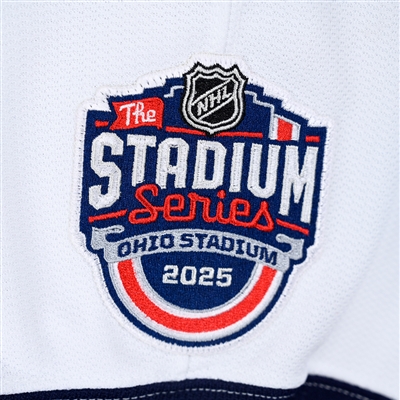 Dmitri Voronkov - White Practice-Worn Jersey - 2025 Stadium Series