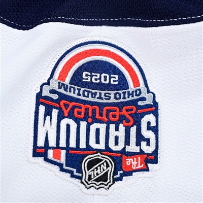 Kirill Marchenko - White Practice-Worn Jersey - 2025 Stadium Series