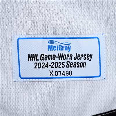 Kirill Marchenko - White Practice-Worn Jersey - 2025 Stadium Series