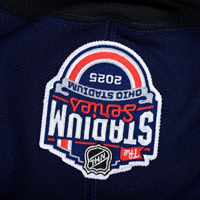 Yegor Chinakhov - Navy Practice-Worn Jersey - 2025 Stadium Series