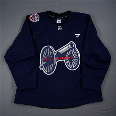 Jack Johnson - Navy Practice-Worn Jersey - 2025 Stadium Series