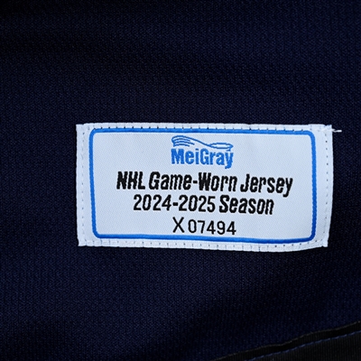 Jack Johnson - Navy Practice-Worn Jersey - 2025 Stadium Series