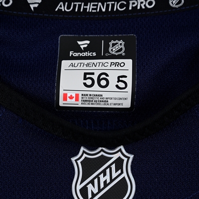 Denton Mateychuk - Navy Practice-Worn Jersey - 2025 Stadium Series