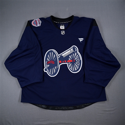 Daniil Tarasov - Navy Practice-Worn Jersey - 2025 Stadium Series