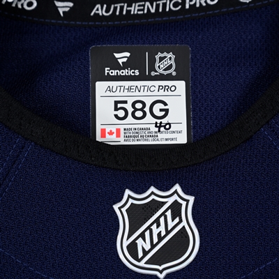 Daniil Tarasov - Navy Practice-Worn Jersey - 2025 Stadium Series