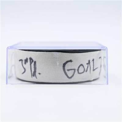 Artem Zub - Ottawa Senators - Goal Puck - January 19, 2025 vs. New Jersey Devils (Devils Logo)