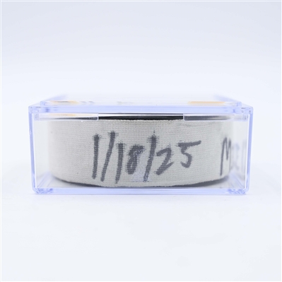 Matt Boldy - Minnesota Wild - Goal Puck - January 18, 2025 vs. Nashville Predators (Predators Logo)