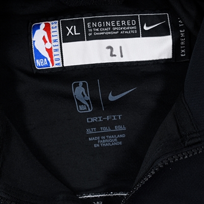 Hassan Whiteside - Utah Jazz - Game-Issued City Edition Jacket  - 2021-22 NBA Season