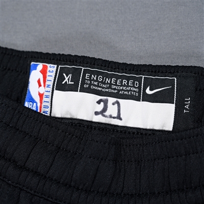 Hassan Whiteside - Utah Jazz - Game-Issued City Edition Pants - 2021-22 NBA Season