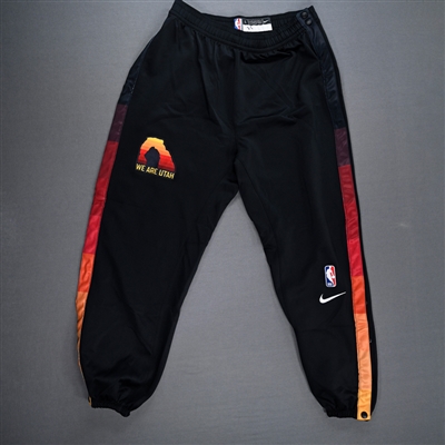 Danuel House Jr. - Utah Jazz - Game-Issued City Edition Pants - 2021-22 NBA Season