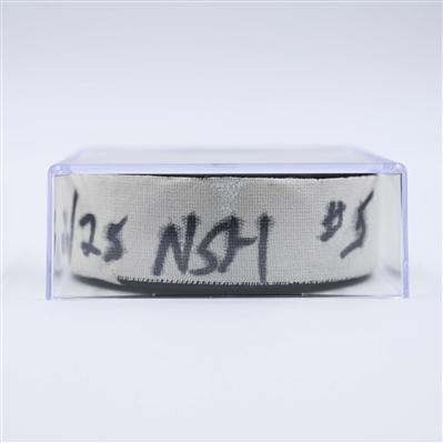 Ryan O'Reilly - Nashville Predators - Goal Puck - April 16, 2025 vs. Dallas Stars (Predators Logo)