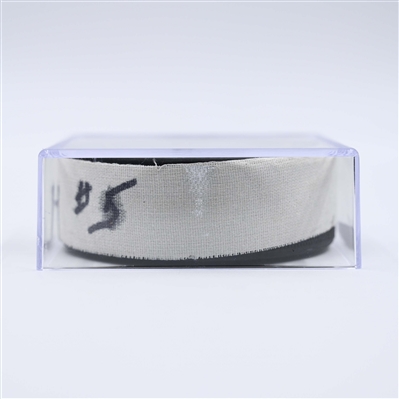 Ryan O'Reilly - Nashville Predators - Goal Puck - April 16, 2025 vs. Dallas Stars (Predators Logo)
