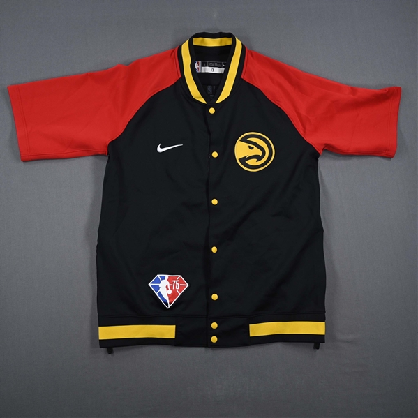 Bogdan Bogdanovic - Atlanta Hawks - Game-Issued City Edition Jacket  - 2021-22 NBA Season