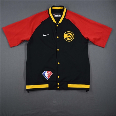 Clint Capela - Atlanta Hawks - Game-Issued City Edition Jacket  - 2021-22 NBA Season