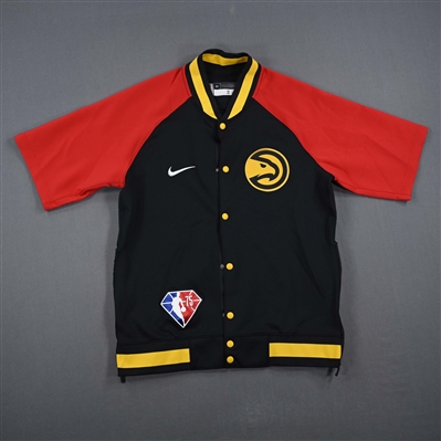 Sharife Cooper - Atlanta Hawks - Game-Issued City Edition Jacket  - 2021-22 NBA Season