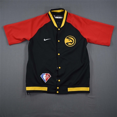 Kevin Huerter - Atlanta Hawks - Game-Issued City Edition Jacket  - 2021-22 NBA Season