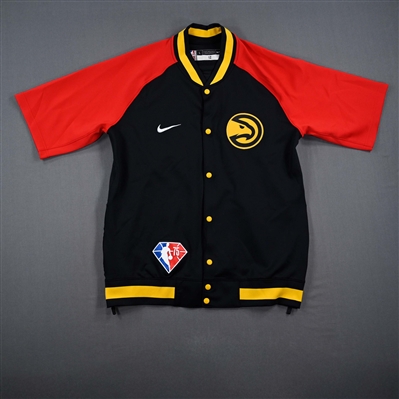 DeAndre Hunter - Atlanta Hawks - Game-Issued City Edition Jacket  - 2021-22 NBA Season