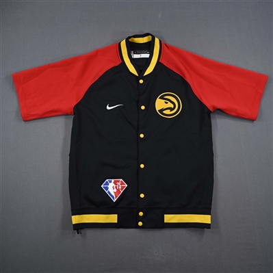 Timothe Lawawu-Cabarrot - Atlanta Hawks - Game-Issued City Edition Jacket  - 2021-22 NBA Season