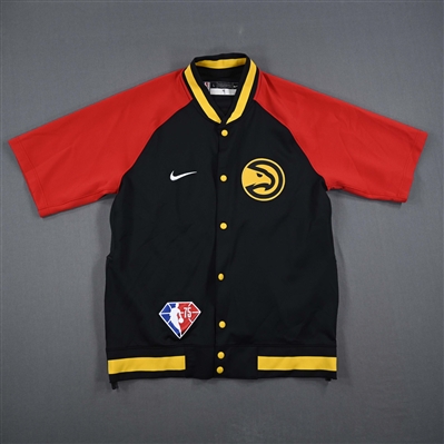 Skylar Mays - Atlanta Hawks - Game-Issued City Edition Jacket  - 2021-22 NBA Season
