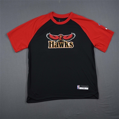 Bogdan Bogdanovic - Atlanta Hawks - Game-Issued City Edition Short-Sleeved Shooting Shirt  - 2021-22 NBA Season