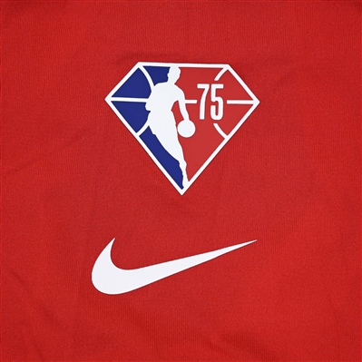 Bogdan Bogdanovic - Atlanta Hawks - Game-Issued City Edition Short-Sleeved Shooting Shirt  - 2021-22 NBA Season
